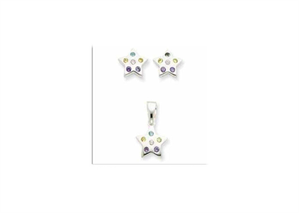 Rhodium Plated | Fashion Pendant Sets